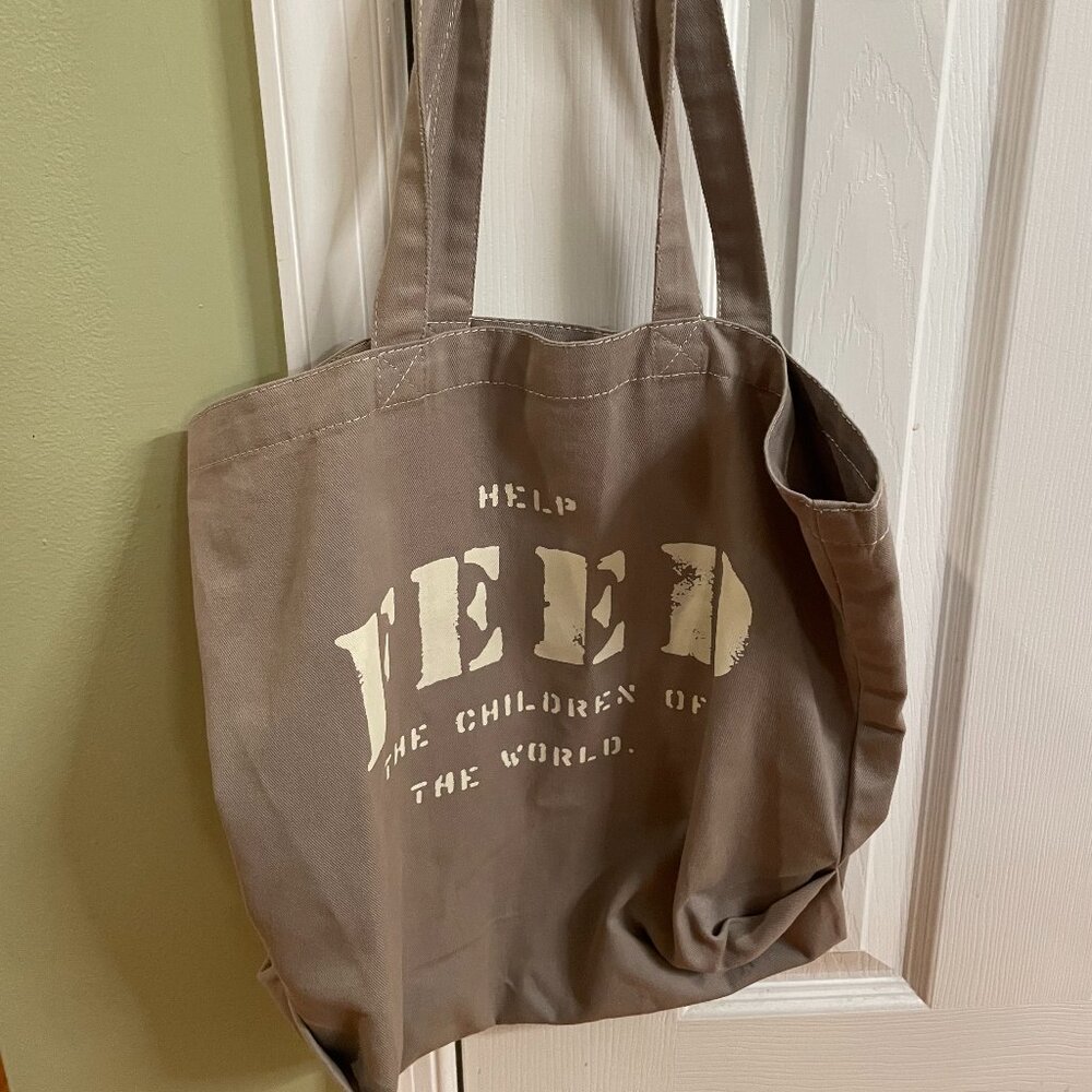 FEED Projects cotton tote